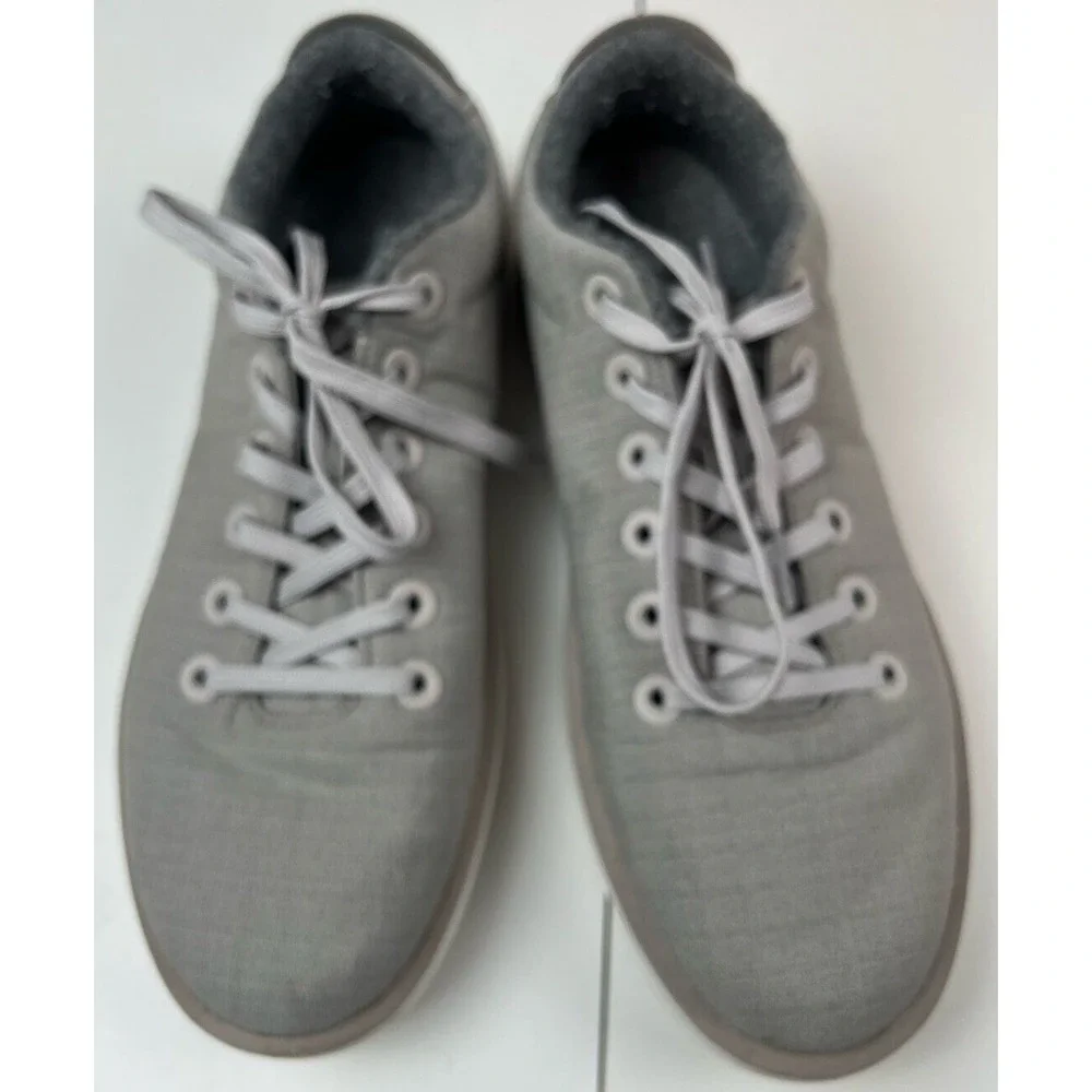 Allbirds Women's Wool Piper Woven Sneakers size 11 Pewter Grey